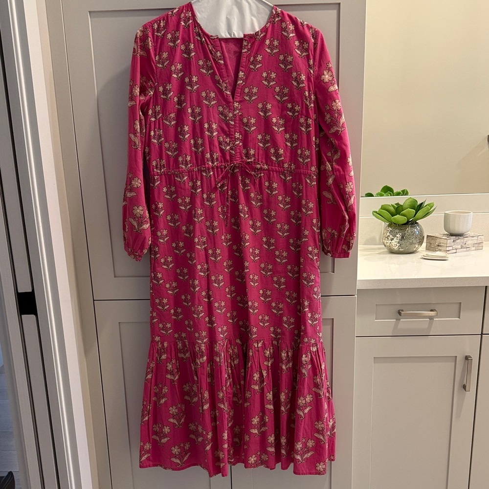 Olivia James The Label Maxi Floral Pink Dress
